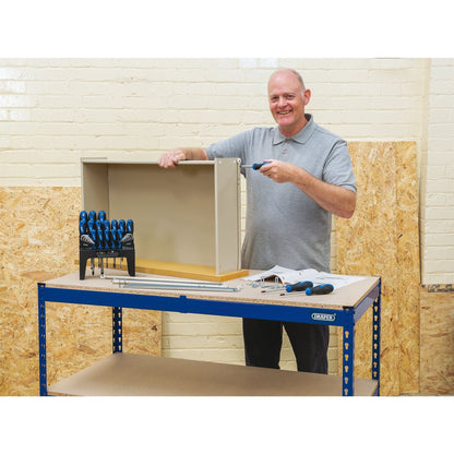 Draper 24912 Steel Workbench 1200 x 600 x 900mm Draper