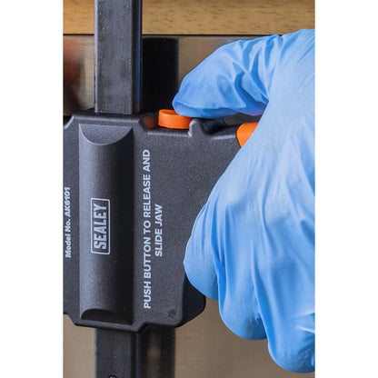 Sealey AK6101 Ratchet Bar Clamp 150mm Sealey