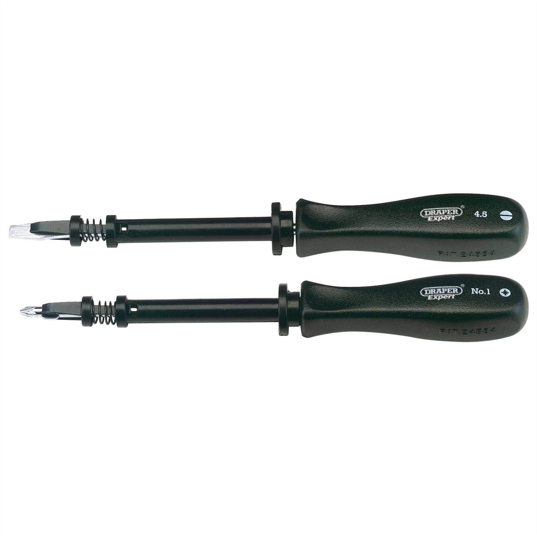 Draper 27591 Screw Holding Mechanics Screwdriver Set 2 Piece Draper