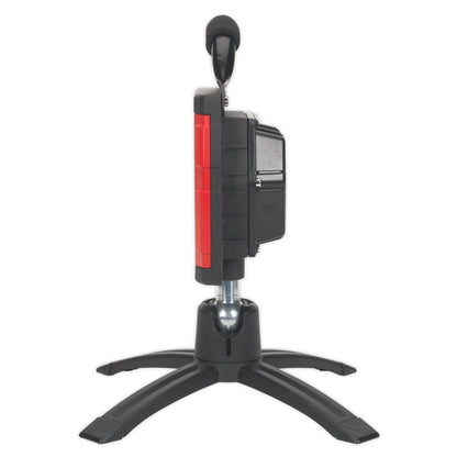 Sealey LED360FR Rechargeable 360° Floodlight 36W SMD LED Portable Red Lithium-ion Sealey