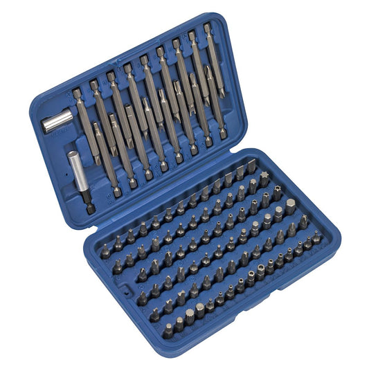 Sealey AK2099 Power Tool/Security Bit Set 99pc Long & Short Sealey