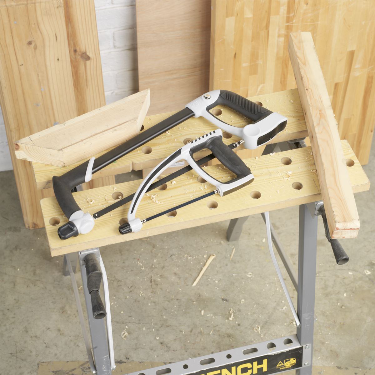 Sealey AK8683 Mini Professional Hacksaw with Adjustable Blade 150mm Sealey