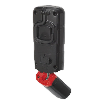 Sealey LED3601 Rechargeable 360° Inspection Light 3W COB & 1W SMD LED Black Lithium-Polymer Sealey