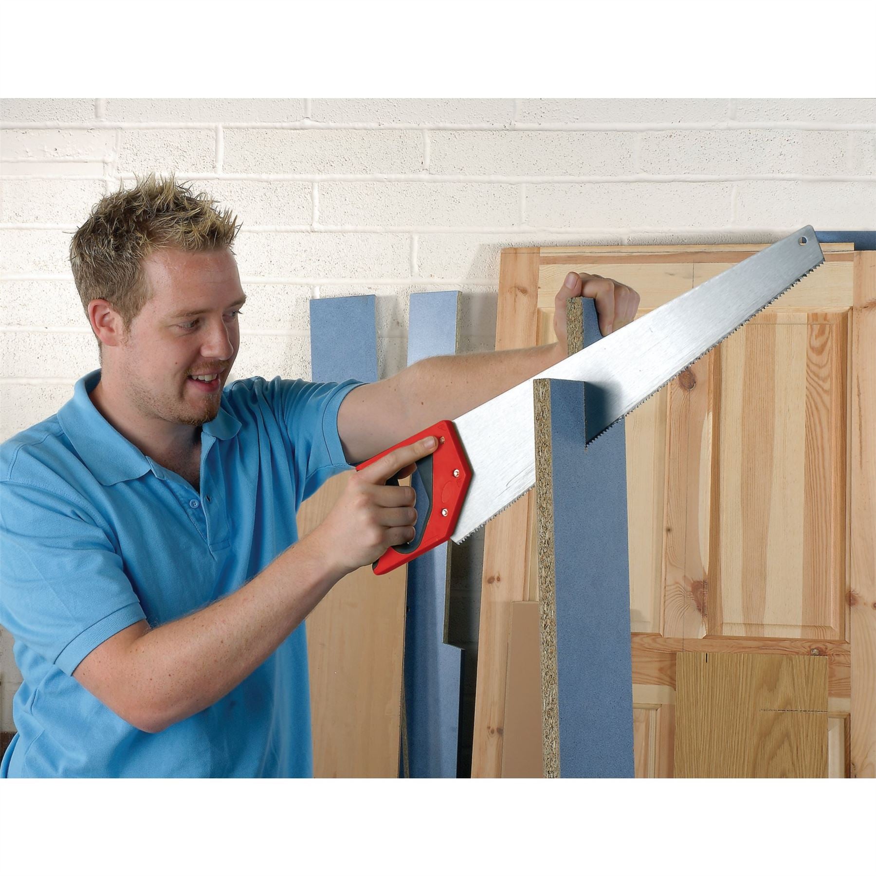 Draper 80211 Redline® Soft Grip Hardpoint Handsaw 500mm Draper