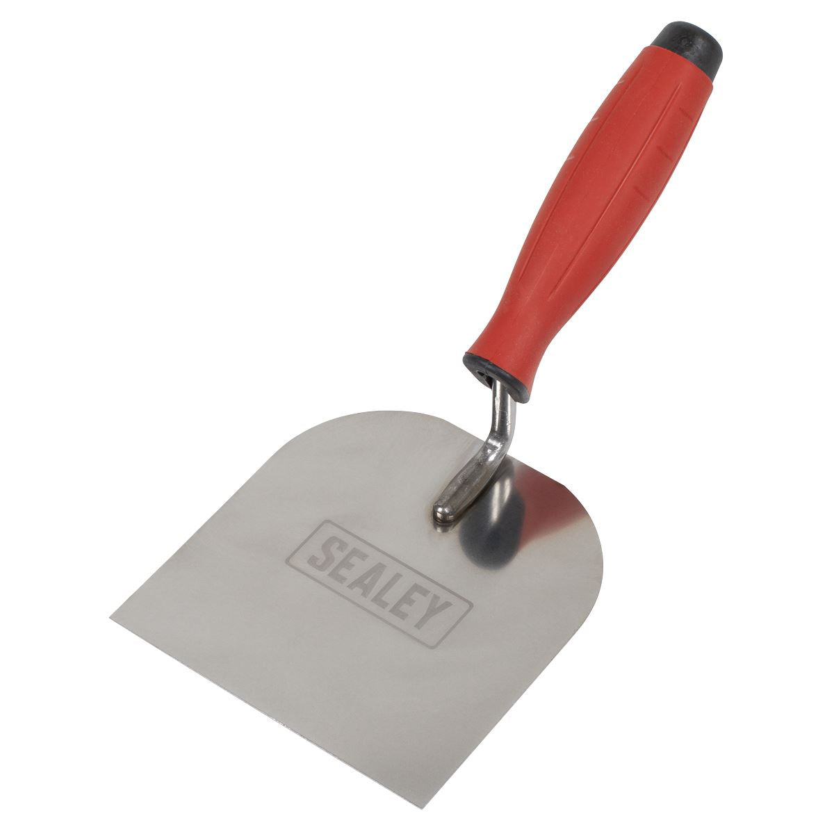 Sealey T1706 Stainless Steel Margin Trowel - Rubber Handle - 120mm Sealey