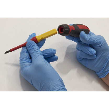 Sealey AK6128 Screwdriver Set 13pc Interchangeable - VDE Approved Sealey