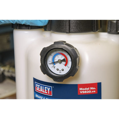 Sealey VS820 Brake & Clutch Bleeding System 2.5L Sealey