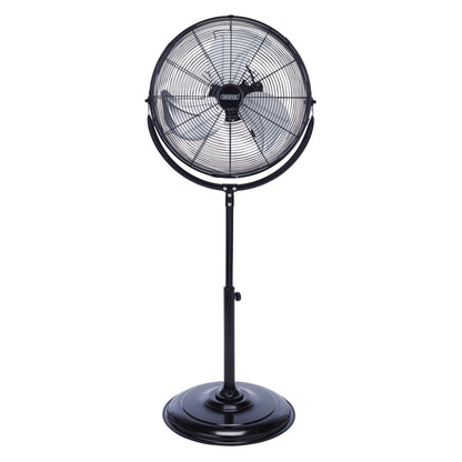 Draper 70429 230V Pedestal Fan 18"/450mm 120W Draper