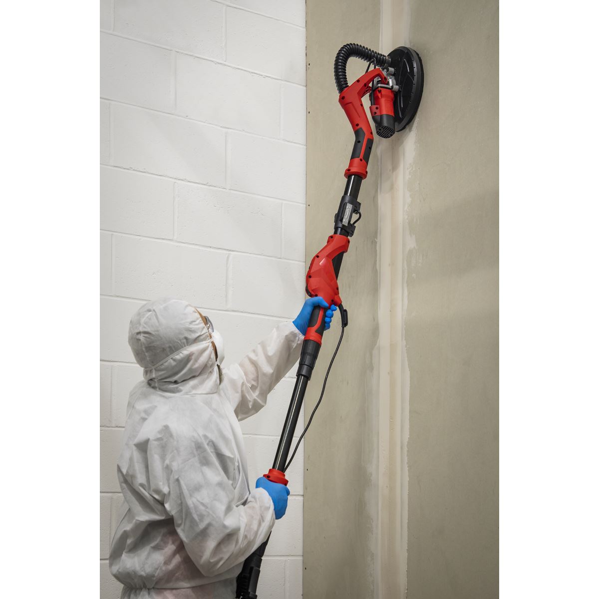 Sealey TDWS600 Long Reach Drywall Electric Sander Ø215mm 600W Sealey