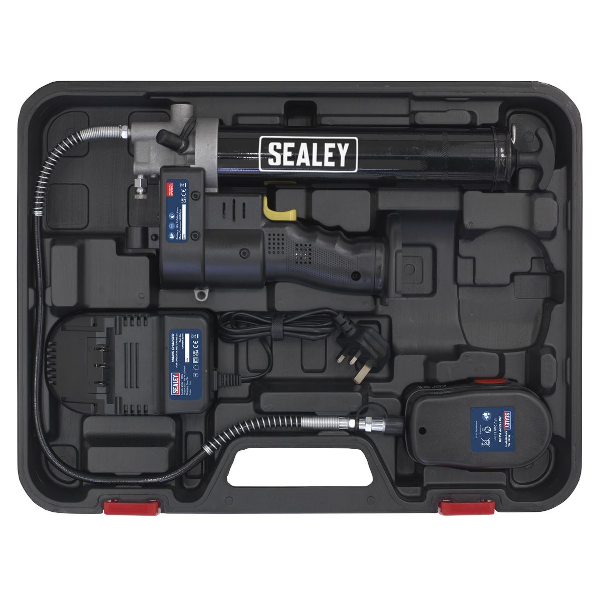 Sealey CPG18V Cordless Grease Gun 18V Sealey