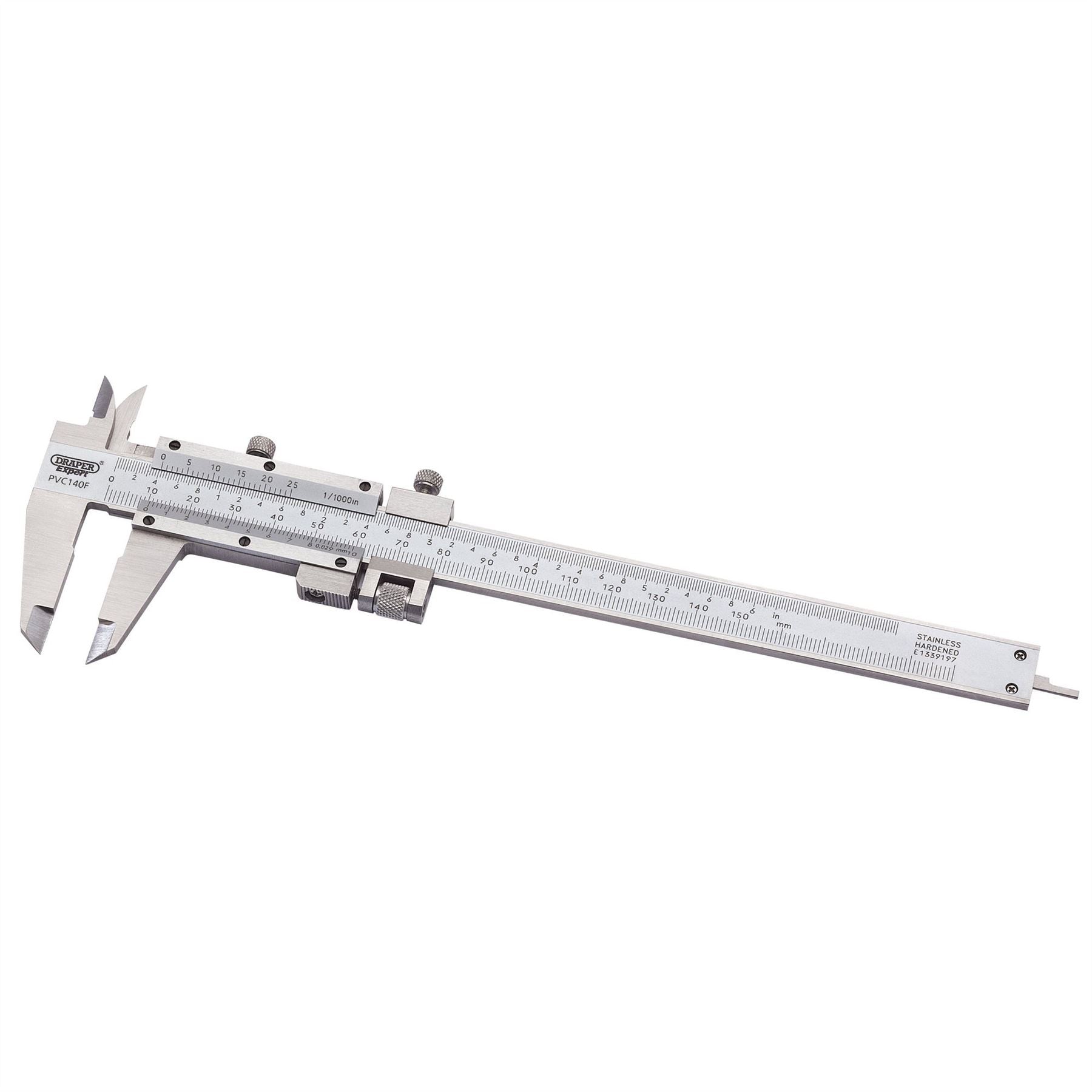 Draper 50605 Vernier Caliper with Fine Adjustment 0 - 140mm Draper