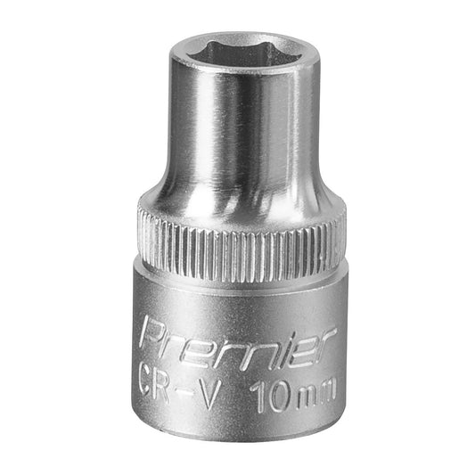 Sealey S1210 WallDrive® Socket 10mm 1/2"Sq Drive Sealey