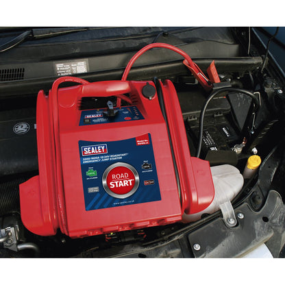 Sealey RS105 RoadStart® Emergency Jump Starter 12/24V 3200/1600 Peak Amps Sealey