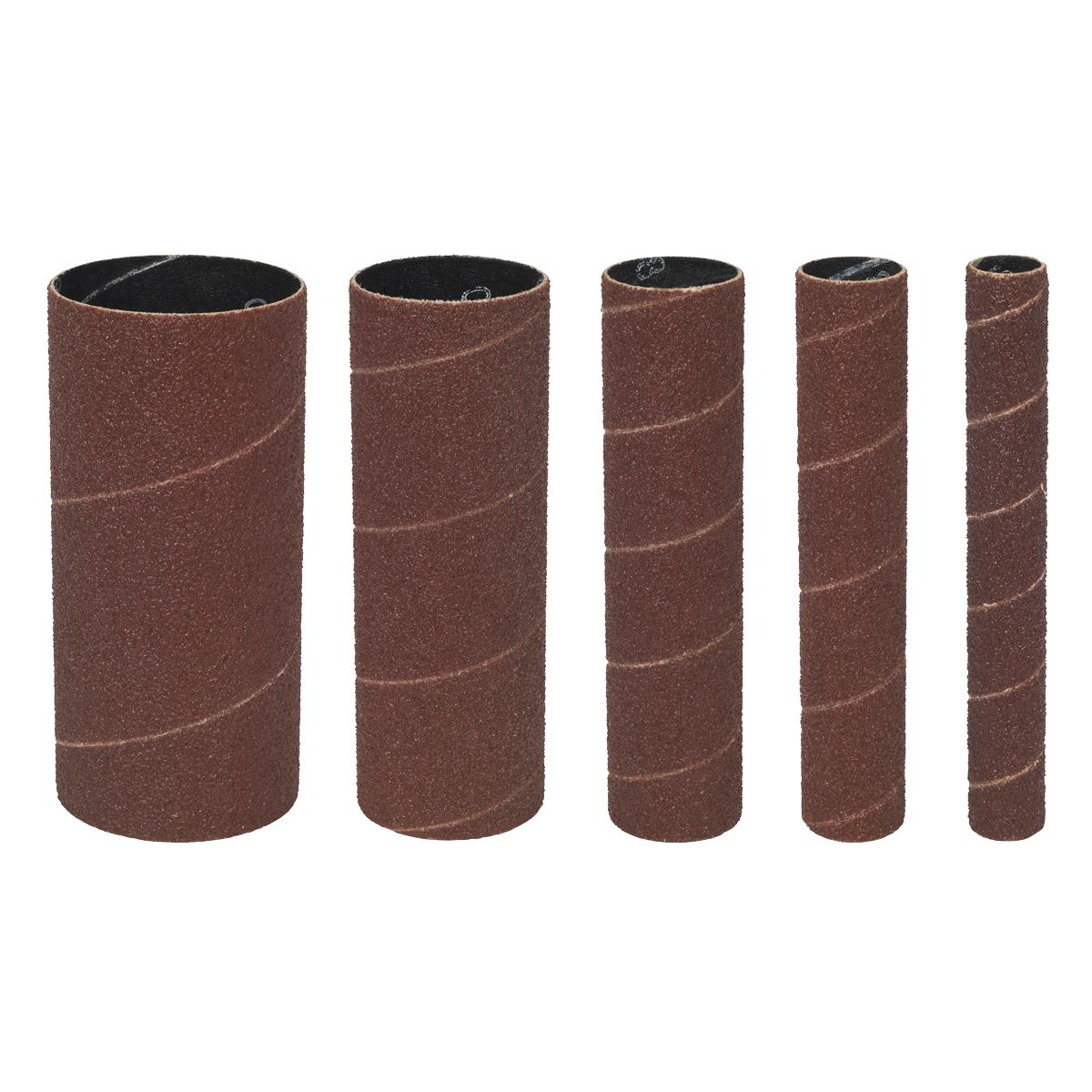 Sealey SS5ASS Sanding Sleeves Assorted 80 Grit - Pack of 5 Sealey
