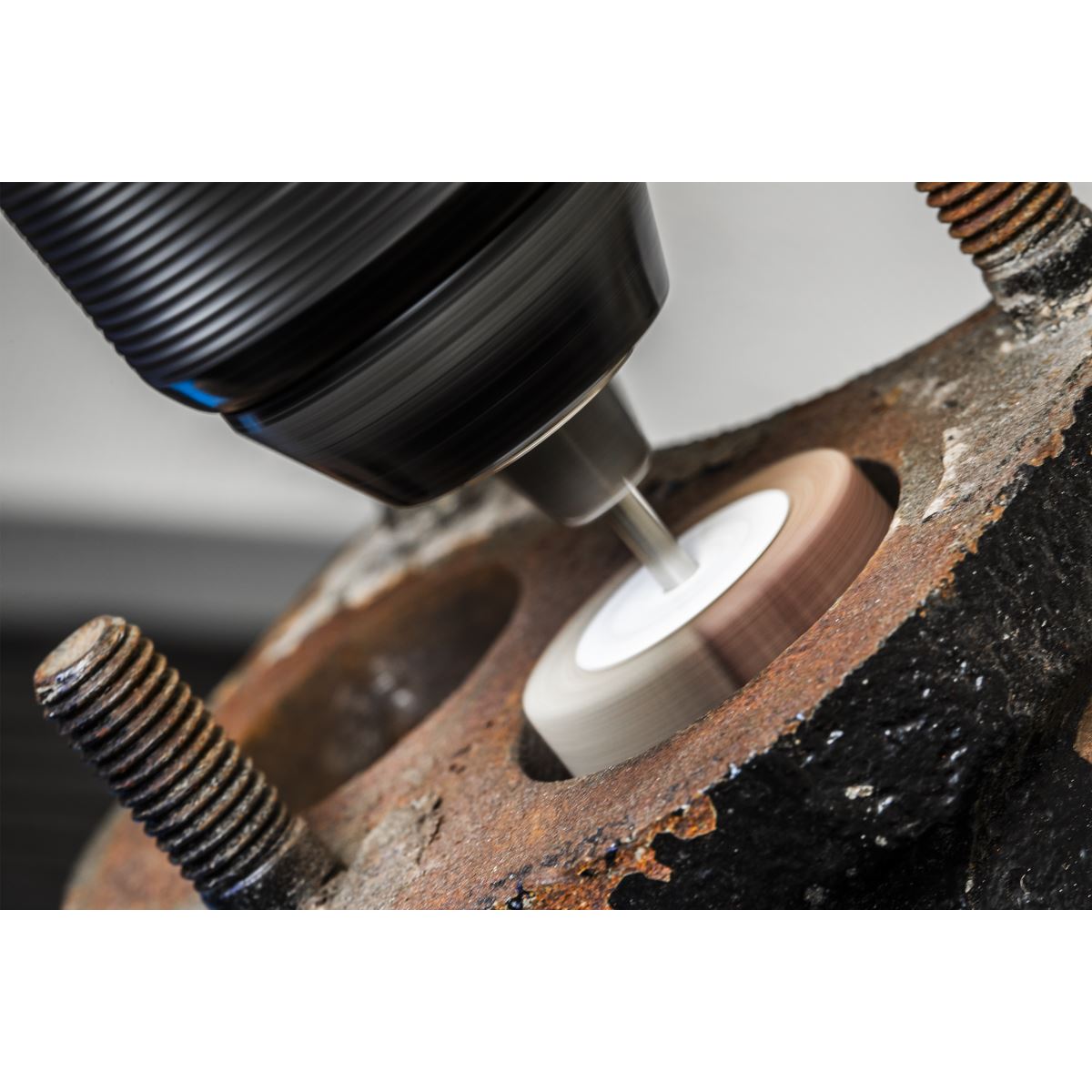 Sealey RTA7FW Rotary Tool Abrasive Flap Wheel Set 7pc Ø30mm Sealey