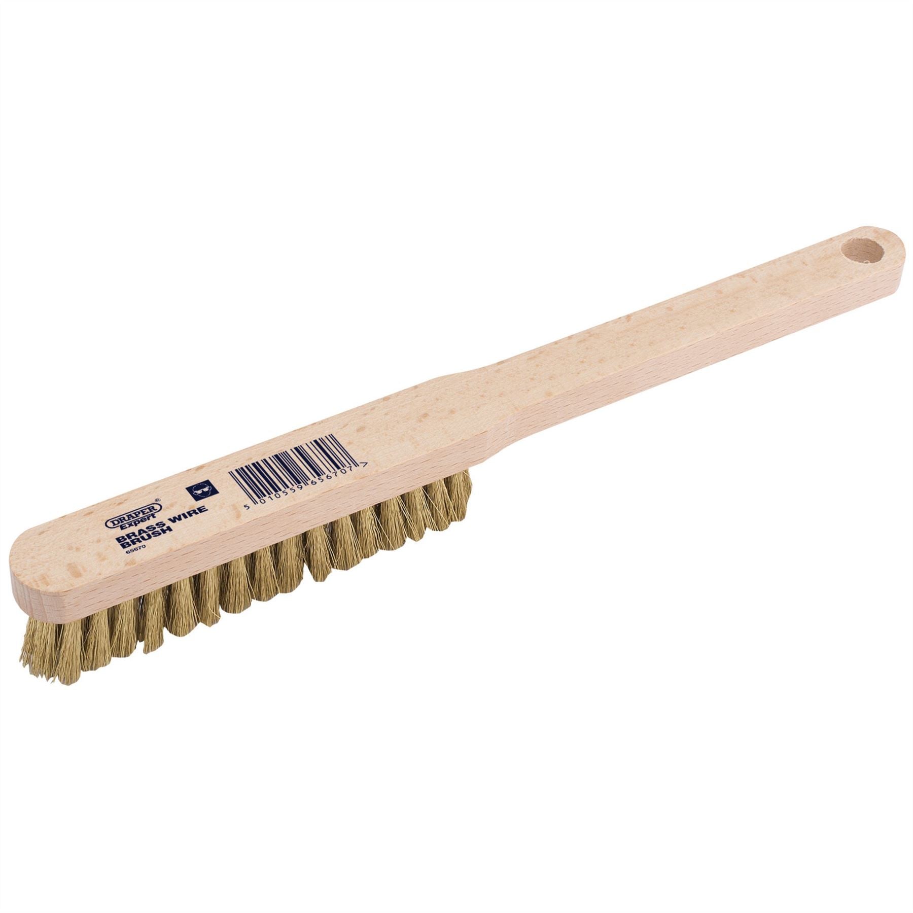 Draper 65670 Brass Fill Wire Hand Brush 225mm Draper