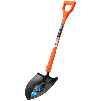 Draper 82639 Expert Fully Insulated Contractors Round Mouth Shovel Draper