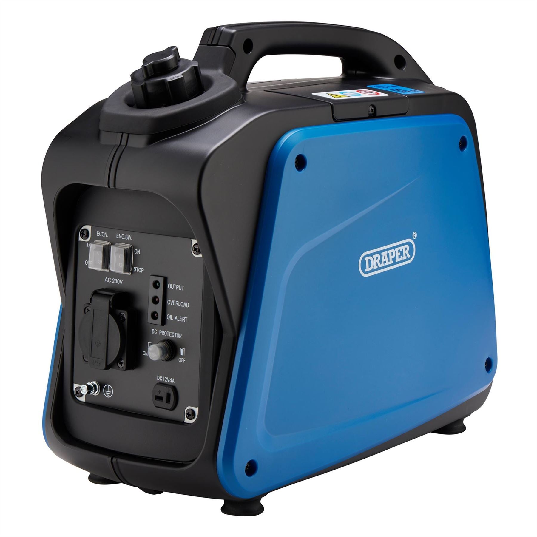 Draper 95196 Petrol Inverter Generator 1000W Draper