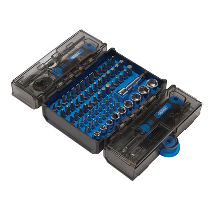 Draper 28029 Ratchet and Screwdriver Bit Set 78 Piece Draper