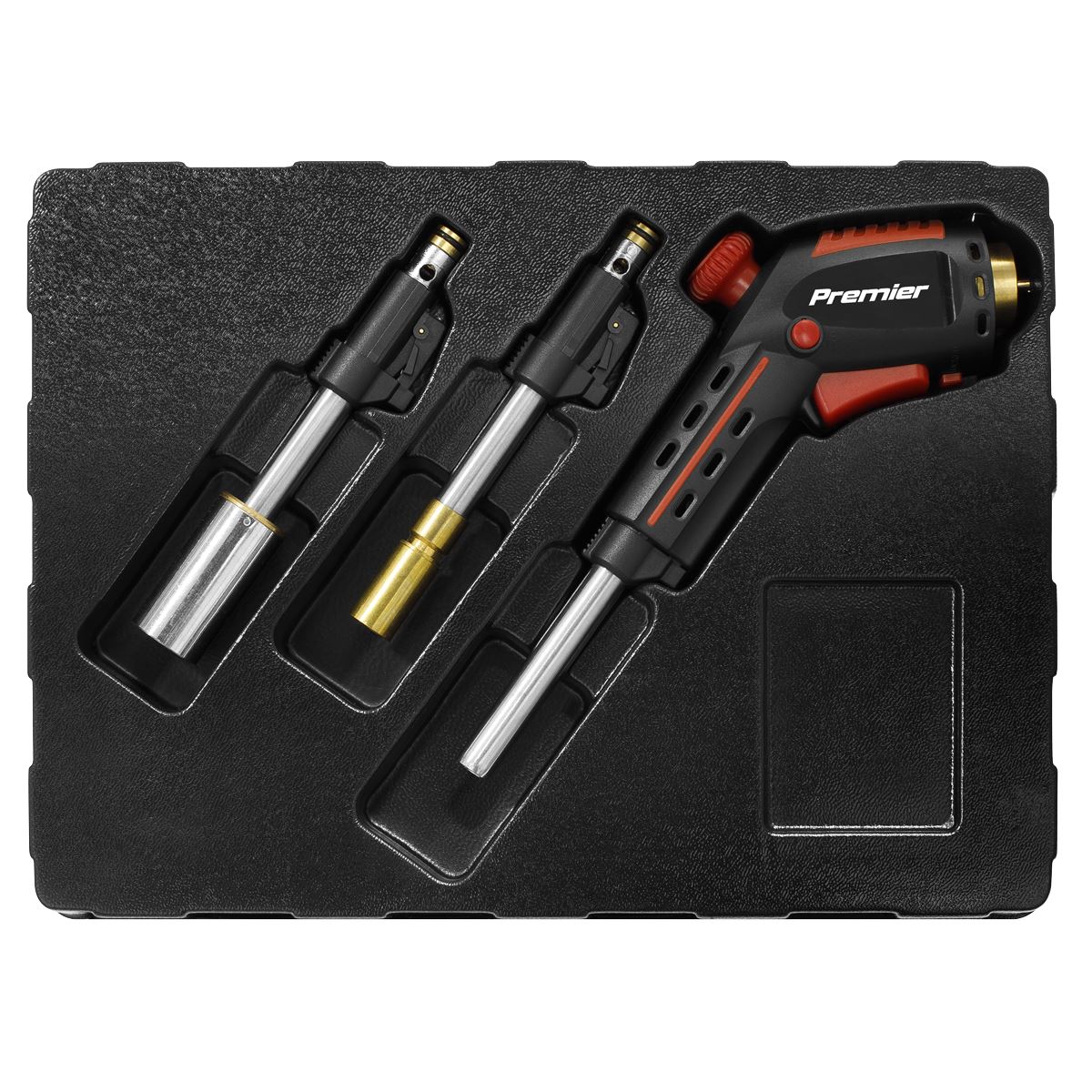 Sealey AK2958 Interchangeable Propane Torch Set 3-In-1 Sealey