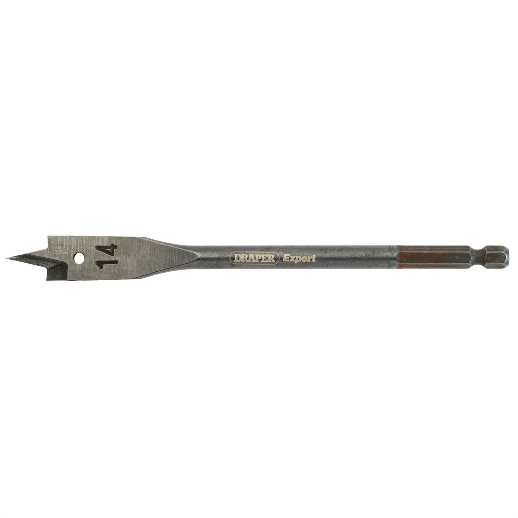 Draper 54555 Expert Flat Wood Bit 14 x 150mm Draper