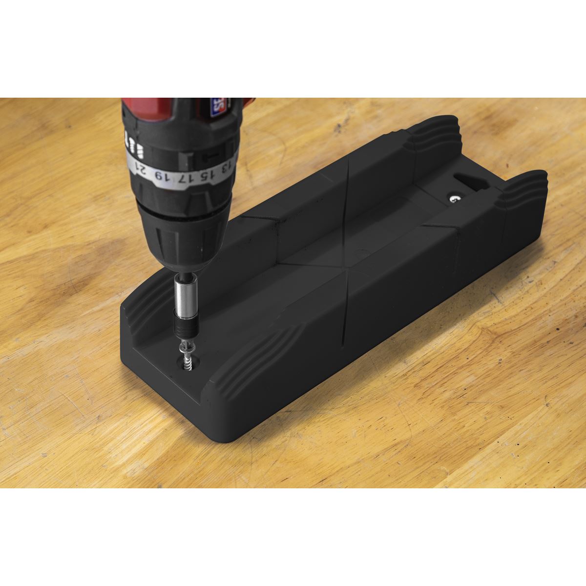 Sealey MB01 Mini Mitre Box 250 x 85 x 50mm Sealey