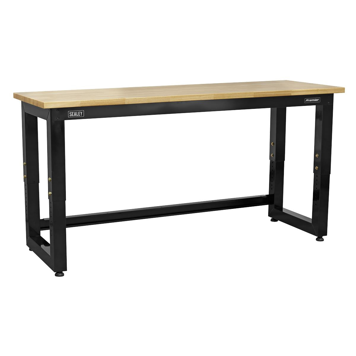 Sealey APMS22 Steel Adjustable Workbench with Wooden Worktop 1830mm - Heavy-Duty Sealey