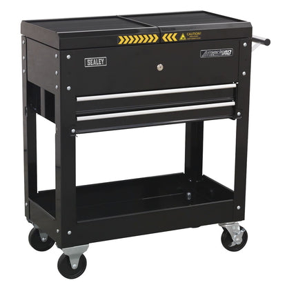 Sealey AP705MB Mobile Tool & Parts Trolley - Black Sealey