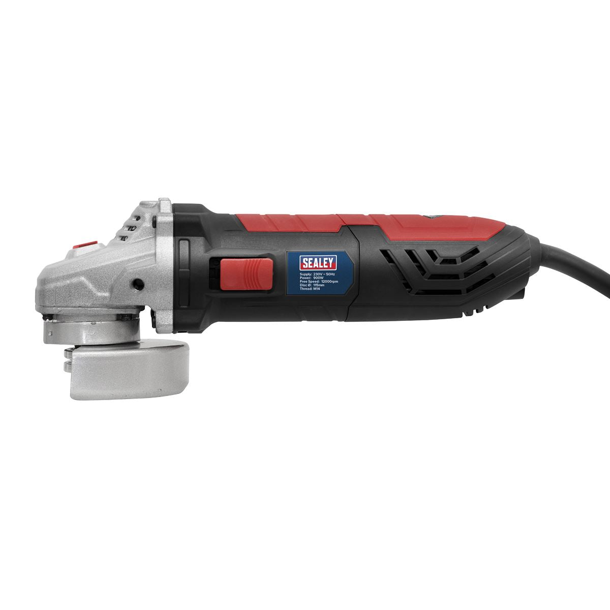 Sealey SAG115 Angle Grinder Ø115mm 900W/230V Sealey