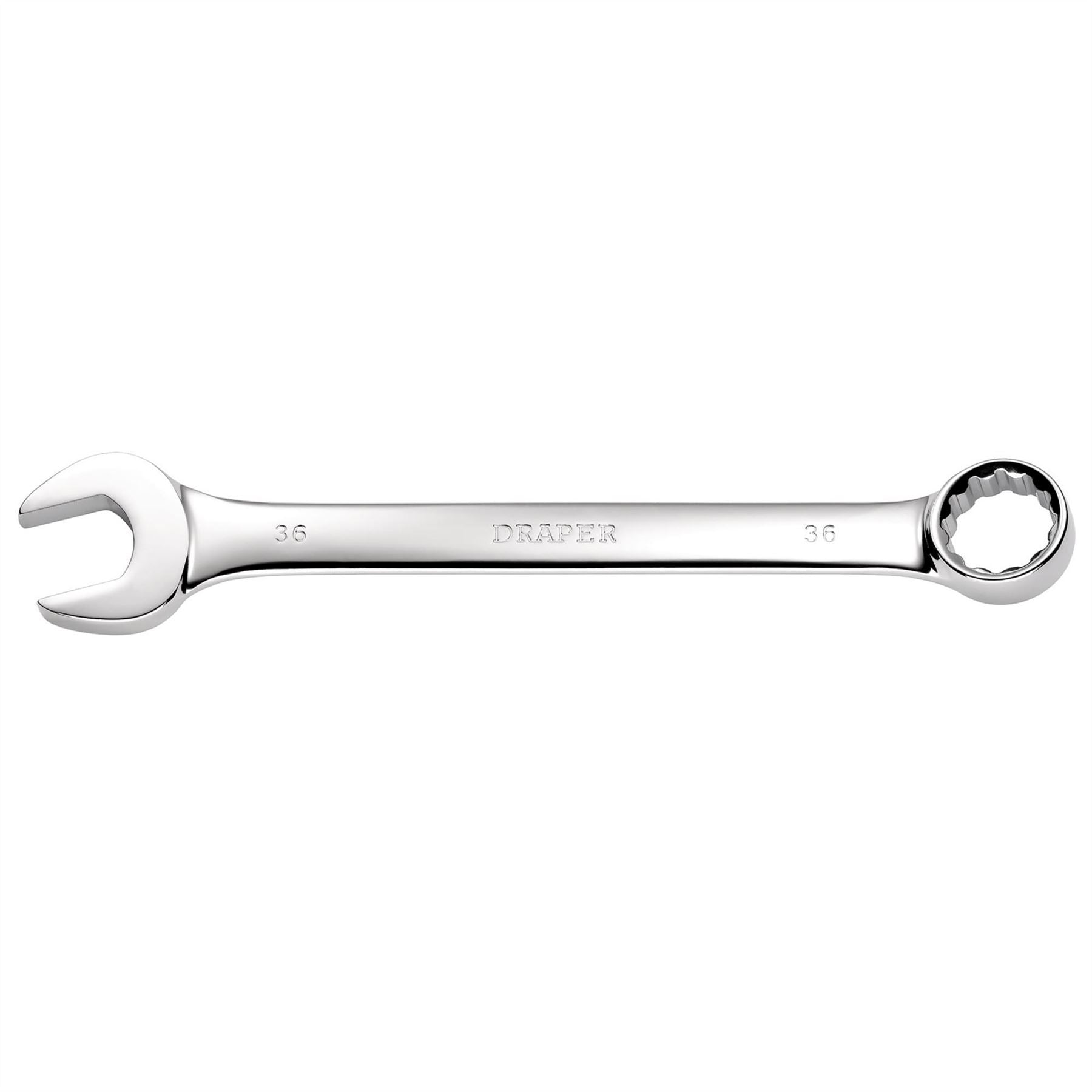 Draper 36956 Heavy Duty Long Pattern Metric Combination Spanner 36mm Draper