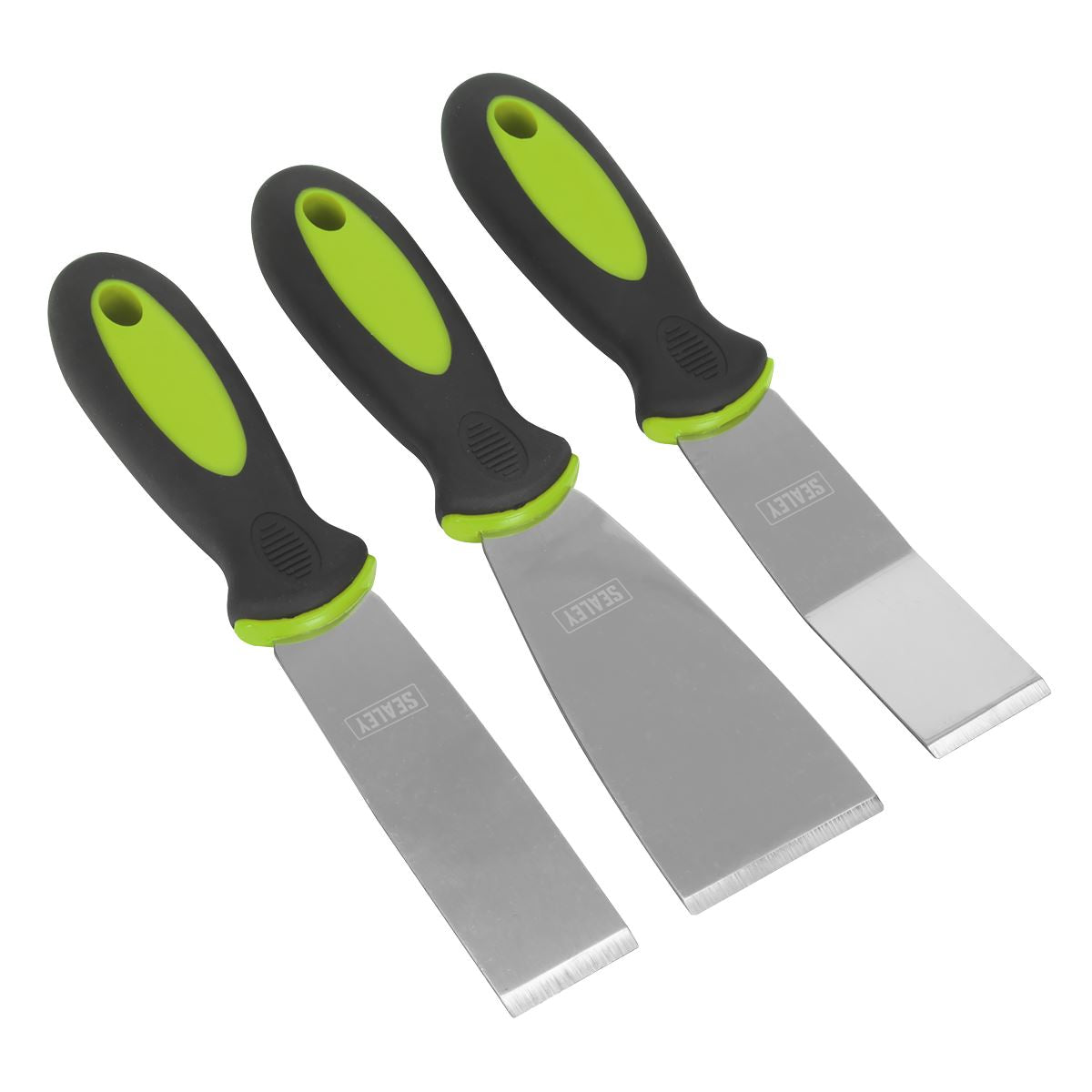 Sealey AK523 Rigid Blade Scraper Set 3pc Sealey