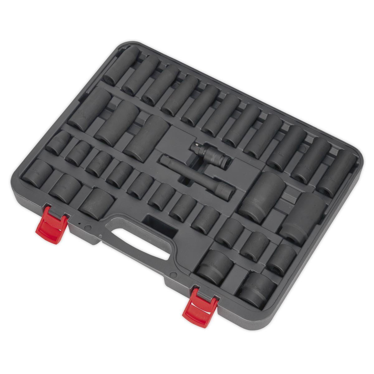 Sealey AK5634M Impact Socket Set 34pc 1/2"Sq Drive Metric Sealey