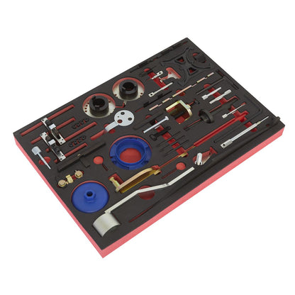 Sealey VS5200MK Diesel & Petrol Master Timing Tool Kit 36pc - for Ford - Belt/Chain Drive Sealey