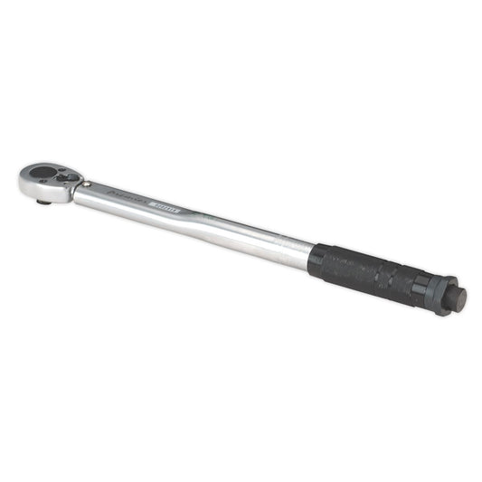Sealey STW1011 Torque Wrench Micrometer Style 3/8"Sq Drive 7-112Nm(5-83lb.ft) - Calibrated Sealey