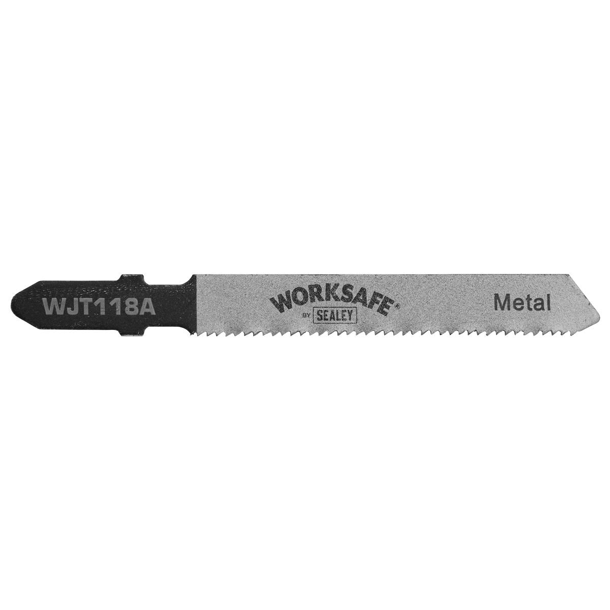 Sealey WJT118A Jigsaw Blade Metal 55mm 21tpi - Pack of 5 Sealey