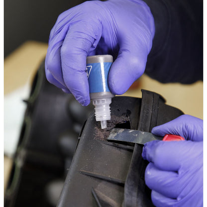 Sealey SCS908 Fast-Fix Filler & Adhesive - Black Sealey