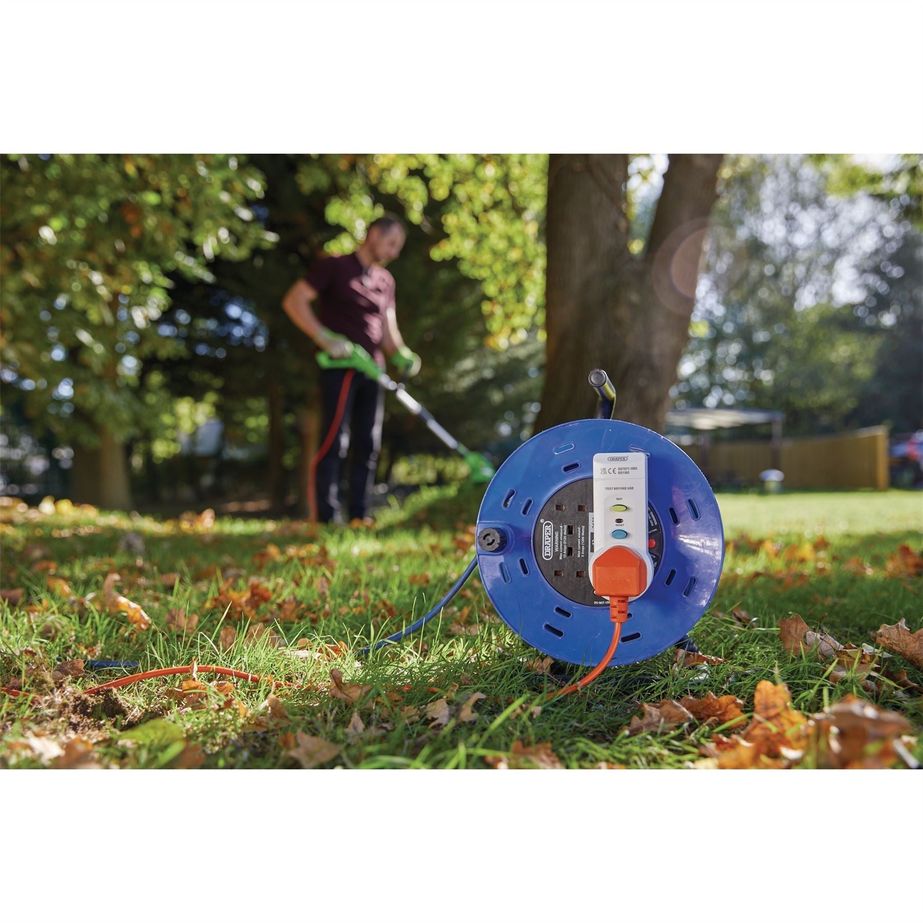 Draper 10205 RCD Adaptor 220-250v/50Hz 13 AMP Draper