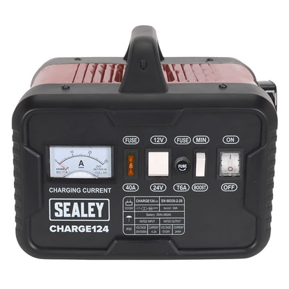 Sealey CHARGE124 Battery Charger 28A 12/24V 230V Sealey