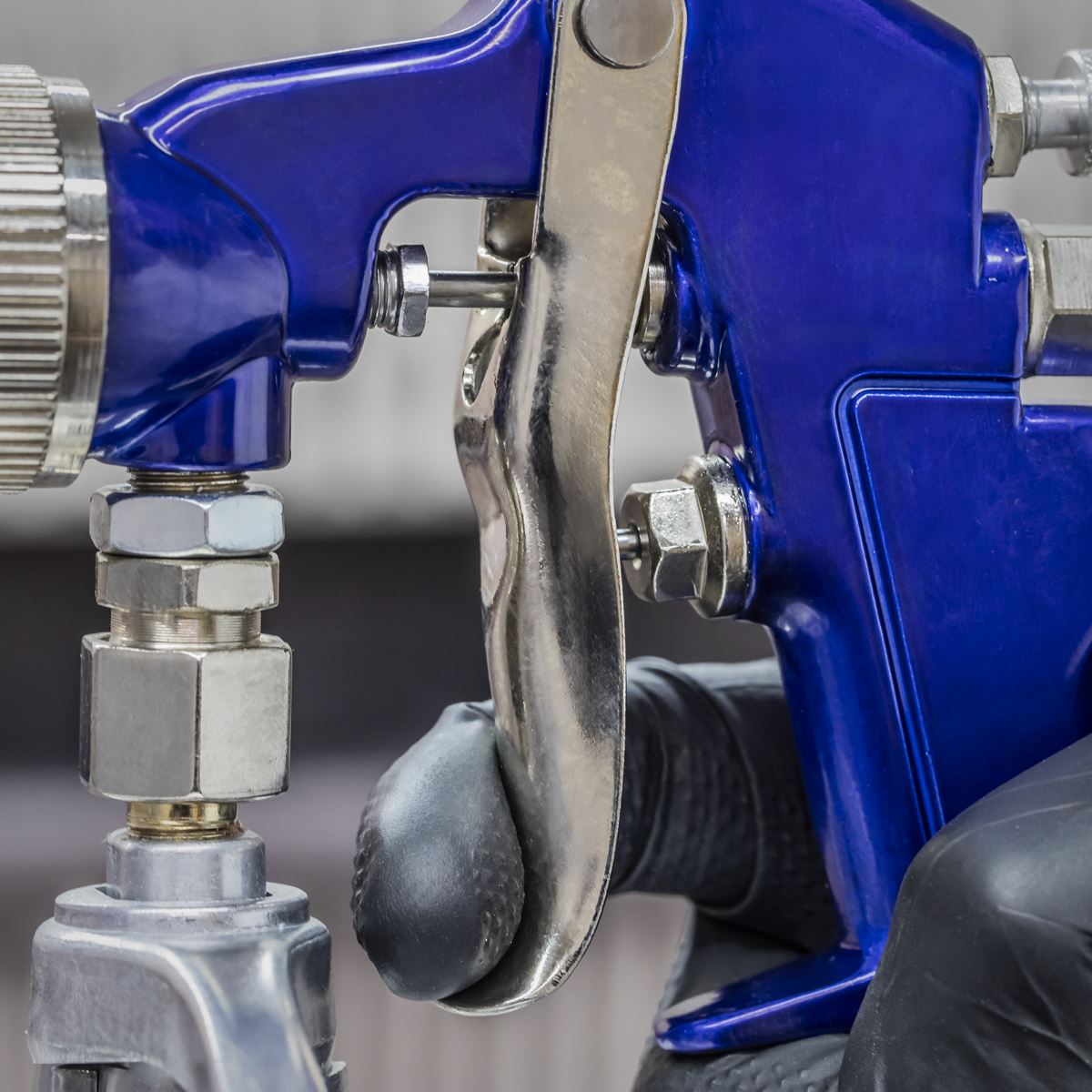 Sealey S717 Suction Feed Spray Gun 1.7mm Set-Up Sealey