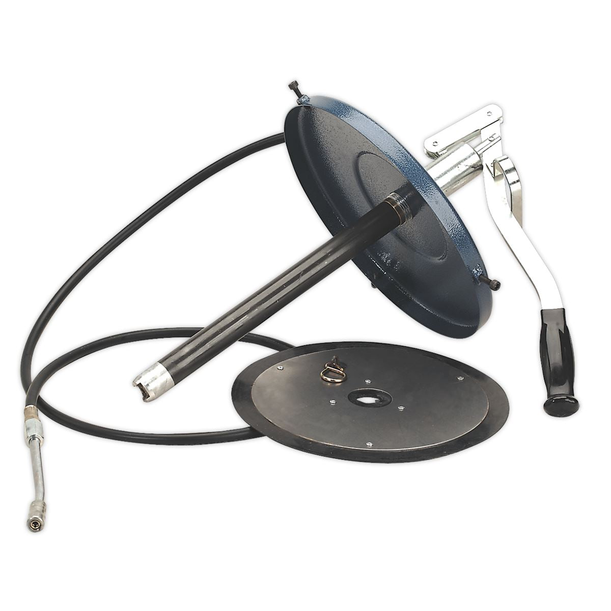 Sealey AK455 Bucket Greaser with Follower Plate 12.5kg Extra-Heavy-Duty Sealey