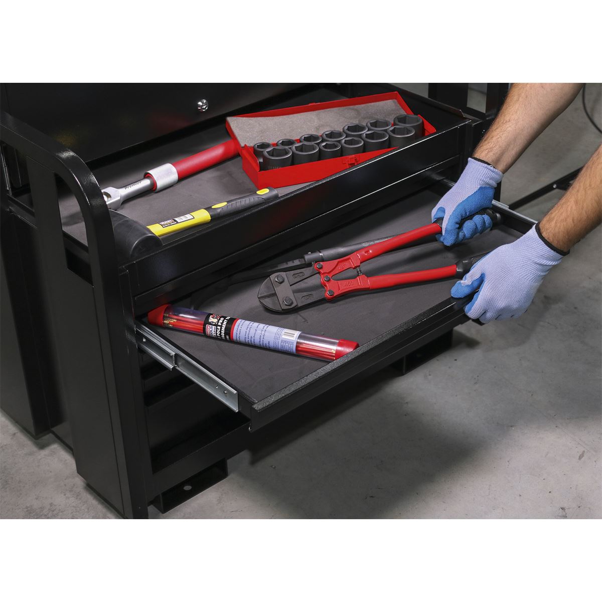 Sealey PTB91505 Site Box 5 Drawer 915mm Heavy-Duty Sealey