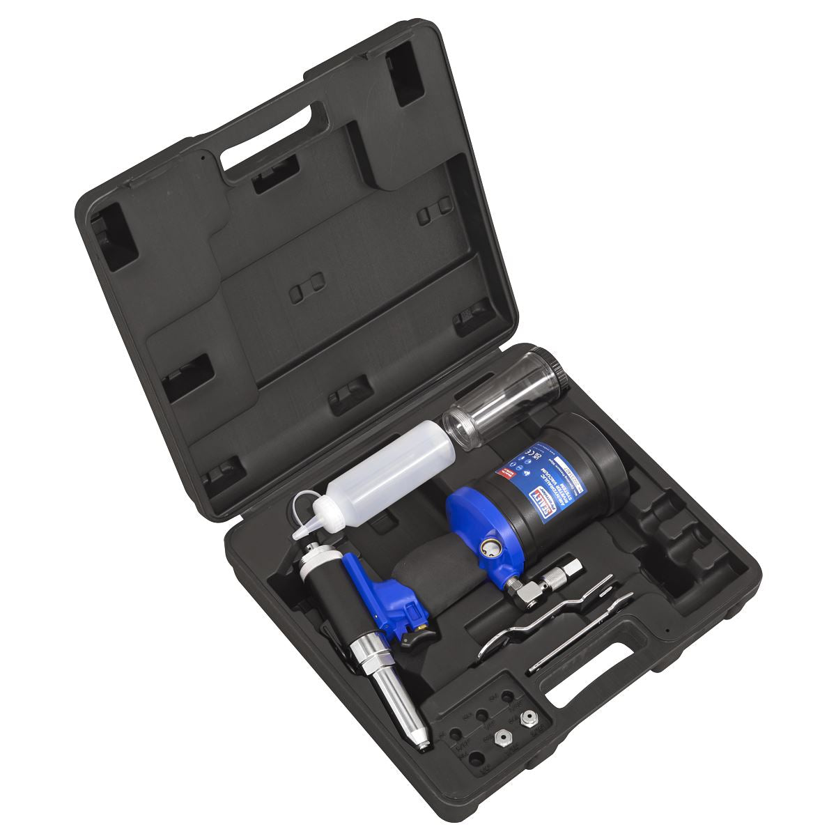 Sealey SA316 Air/Hydraulic Riveter Heavy-Duty Vacuum System Sealey