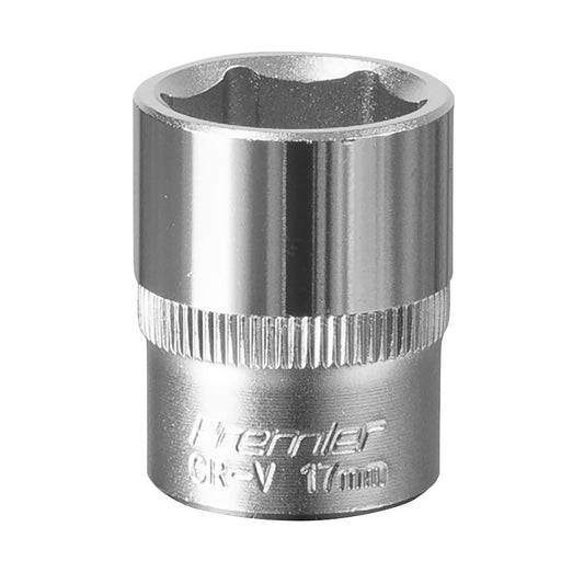 Sealey S3817 WallDrive® Socket 17mm 3/8"Sq Drive Sealey
