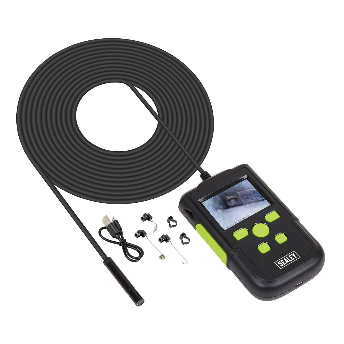 Sealey VS8112 Video Borescope Ø8mm Camera Sealey