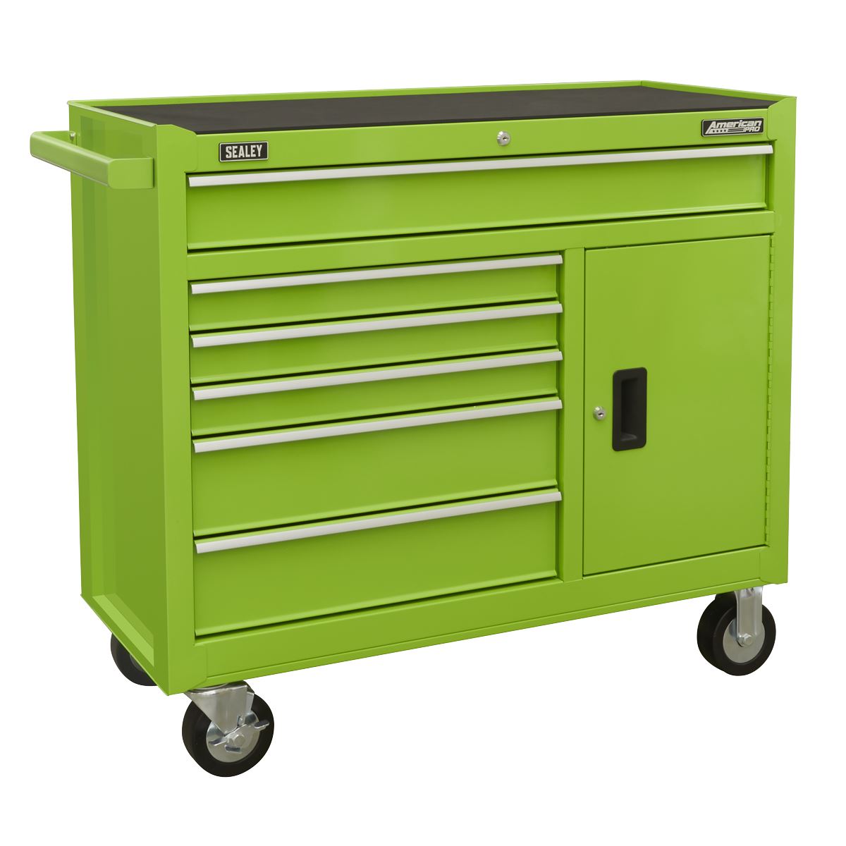 Sealey AP41STACKHVCOMBO American PRO® Tool Chest Combination with 117pc Tool Kit - Green