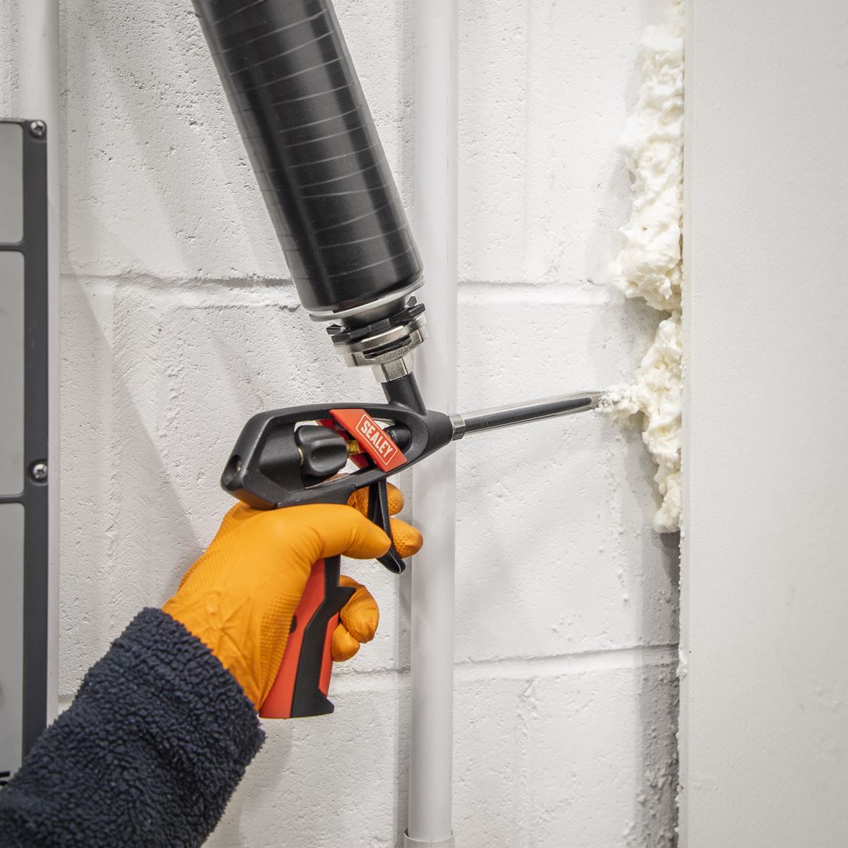 Sealey FG001 Foam Gun for Expanding Foam Cartridges Sealey