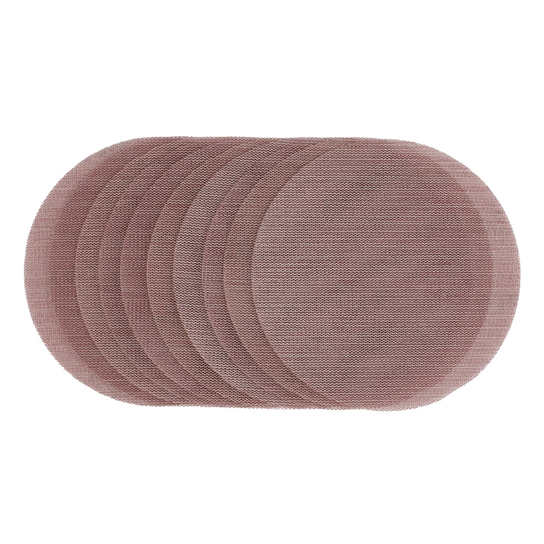 Draper 62988 Expert Quality Mesh Sanding Discs 150mm 240 Grit Pack of 10 Draper