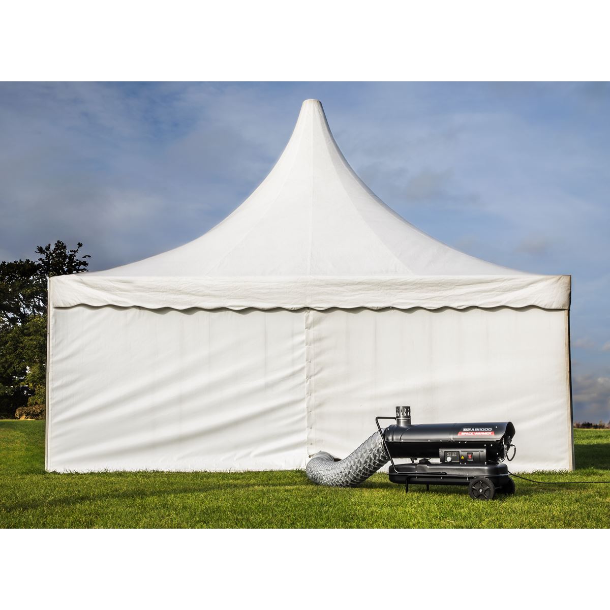 Sealey ABI1000AK1 Flexible Ducting 250mm 5m Sealey