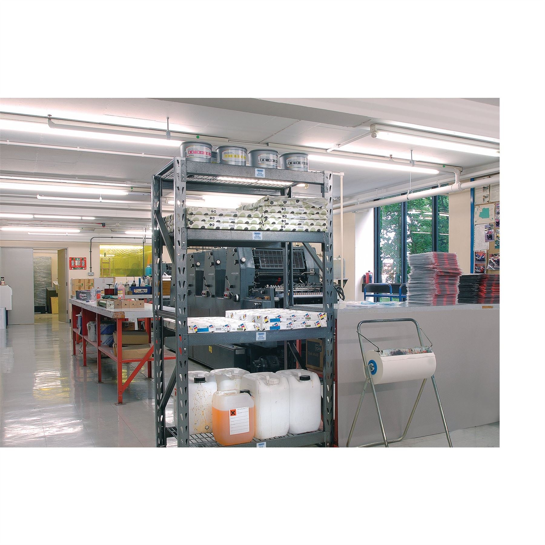 Draper 05230 Expert Heavy Duty Steel 4 Shelving Unit 1040 x 610 x 1830mm Draper