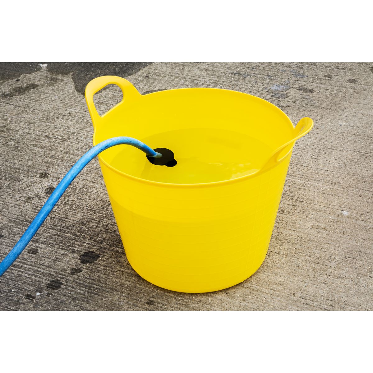 Sealey SFT40Y Heavy-Duty Flexi Tub 40L - Yellow Sealey